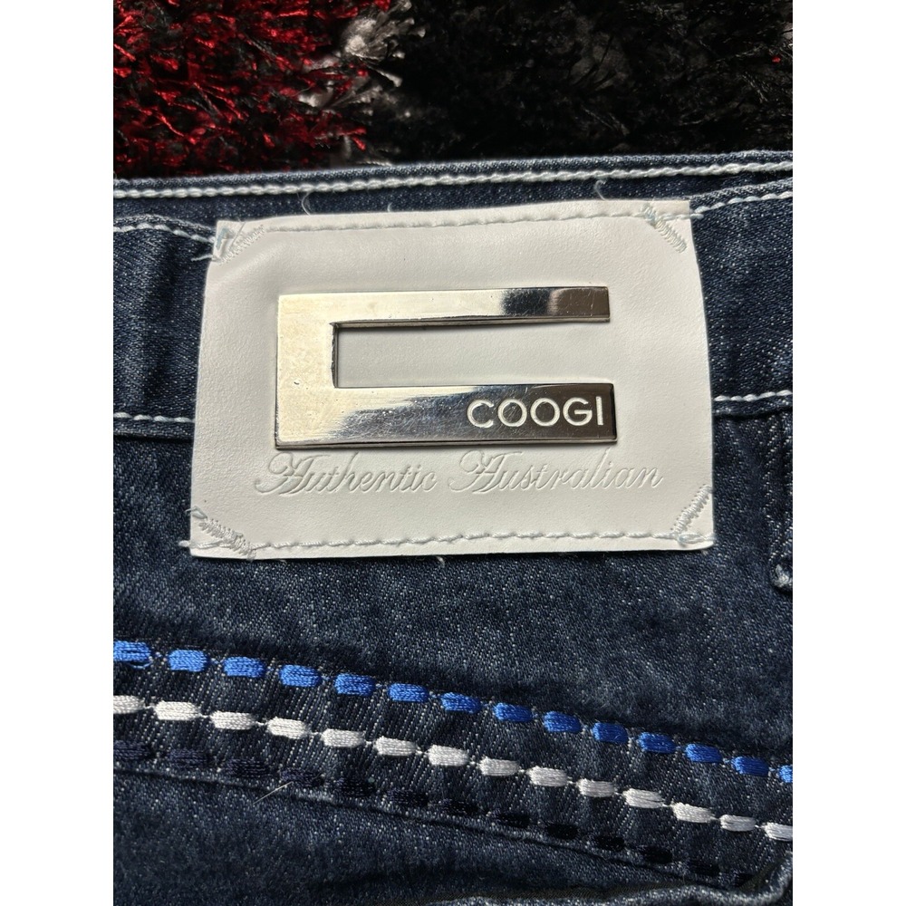 VTG Coogi Heritage Jeans Australia Denim Embroidered Script Baggy Hip Hop 42x35 - Picture 3 of 9